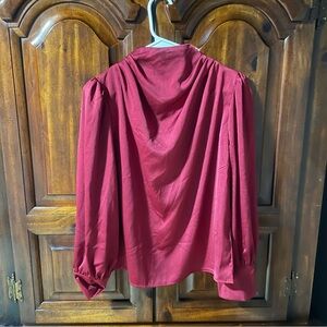 Elegant Red Women's Top